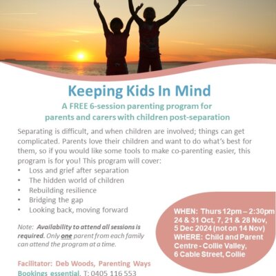 Parenting Connection – Keeping Kids In Mind (Collie)